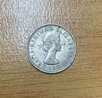 !!! British 6 Pence - 1966 !!!