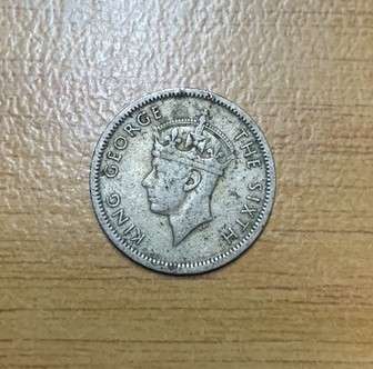 !!! Southern Rhodesia 1950 Sixpence  !!!