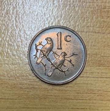 !!! South Africa  1973 One Cent !!!