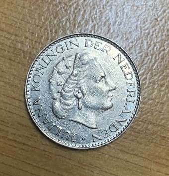 !!! Netherlands 1967 - 1 Gulden  !!!