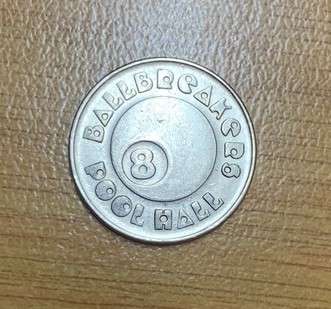 !!! Ball Breakers Pool Hall Token !!!