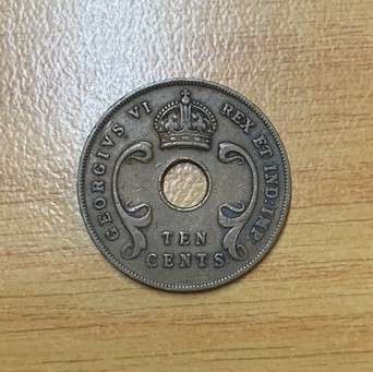 !!! East Africa 1941 - 10 Cent !!!