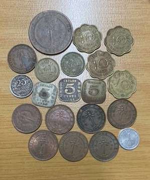 !!! Lot of Ceylon/Sri Lanka Coins !!!