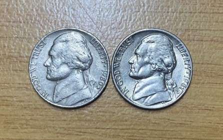 !!! USA 1980's 5 Cents/Nickels  !!!