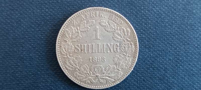 ***ZAR 1893 SHILLING - SCARCE***