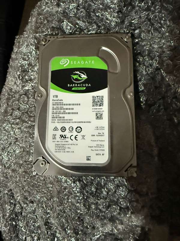 1TB Desktop Hard Drive