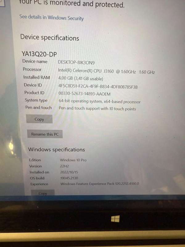 Mecer Guru 13.3inch Touch Screen 2in1