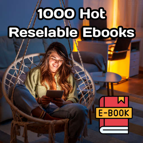1,000+ Hot Resellable eBooks Bundle  Unlock Your Profitable Digital Library