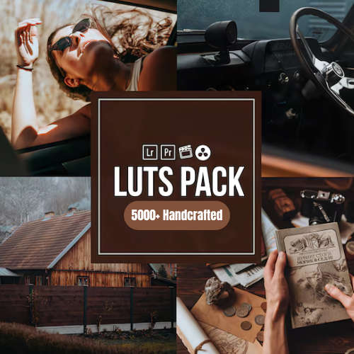 5,000+ Hand-Crafted LUTs Pack  Transform Your Videos & Photos with Cinematic Color Grading! 