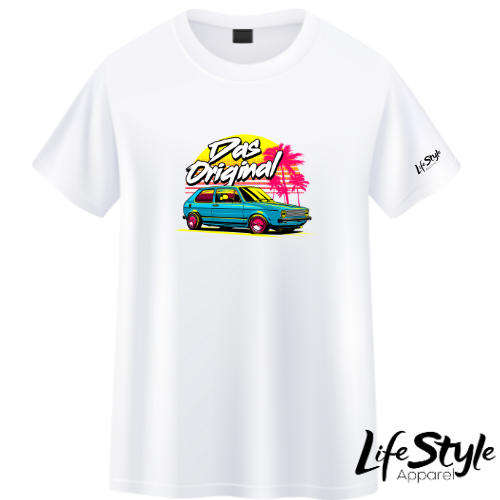 Lifestyle Apparel VW Golf Mk 1 Tshirt Medium