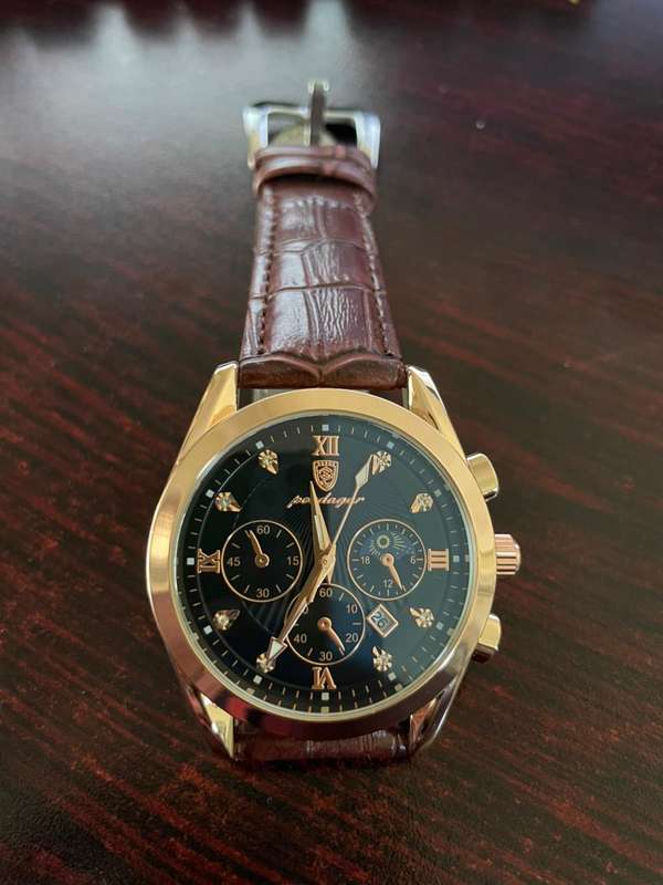 POEDAGAR 820 Watch Casual Chronograph Men's Watch