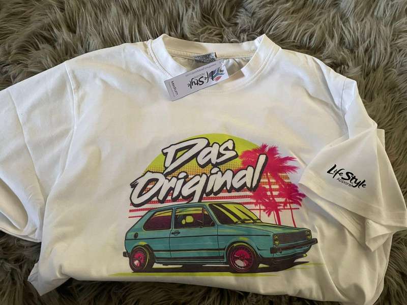 Lifestyle Apparel VW Golf Mk 1 Tshirt Medium