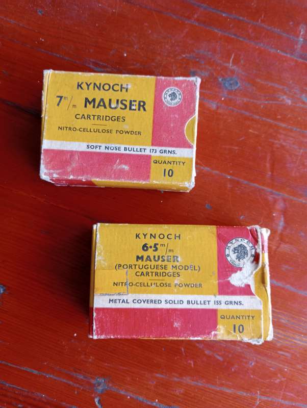 Kynoch Ammo Cartridge Boxes