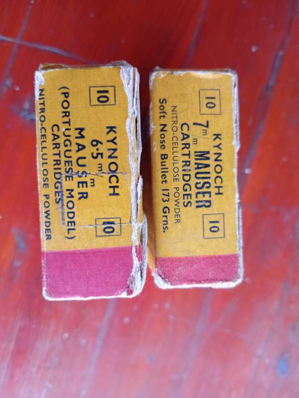 Kynoch Ammo Cartridge Boxes