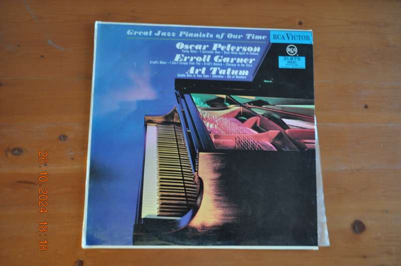 Oscar Peterson / Erroll Garner / Art Tatum - Great Jazz Pianists Of Our Time (Vinyl LP)