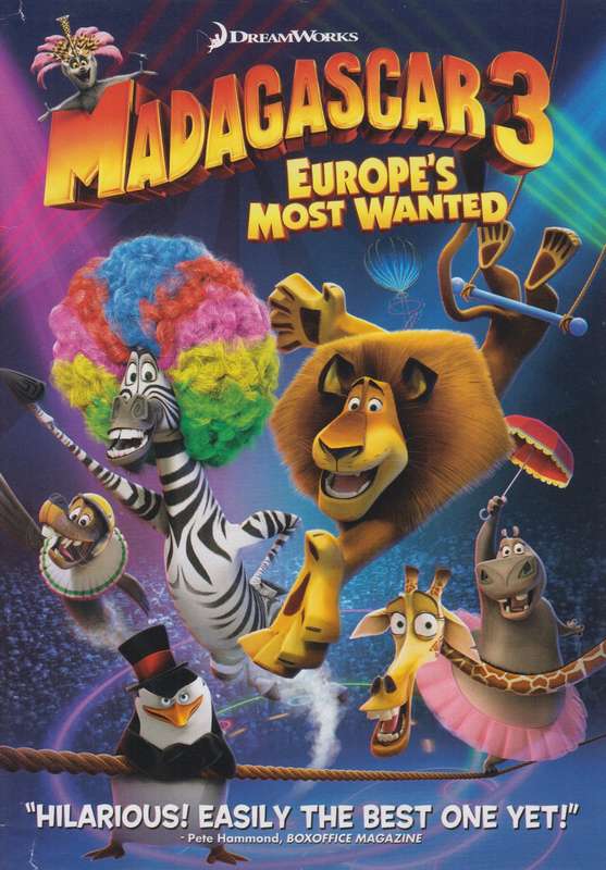 Madagascar 3 - Europe's Most Wanted (DVD)