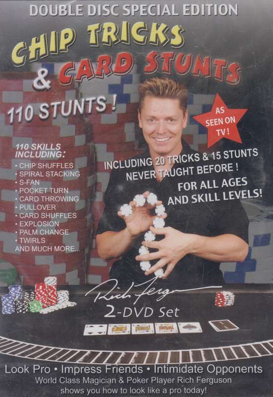 Poker Card And Chip Handling - Volume 1 & 2 (2 Disc DVD)