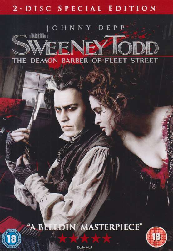 Sweeney Todd - The Demon Barber Of Fleet Street (2 Disc DVD)