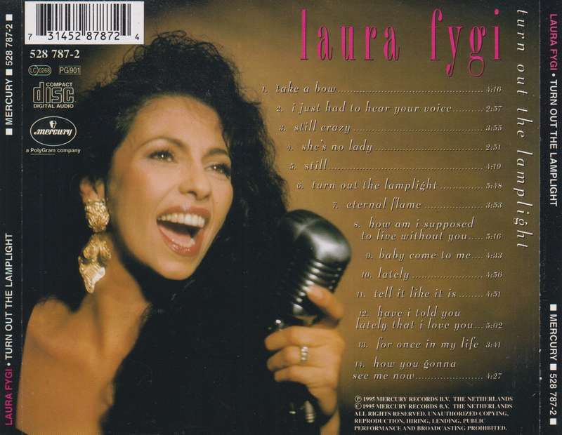 Laura Fygi - Turn Out The Lamplight (CD)