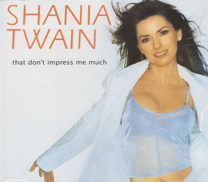 Shania Twain - That Don't Impress Me Much (CD Single)[Jewel Case Used]