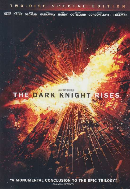 The Dark Knight Rises - Special Edition (2 Disc DVD)