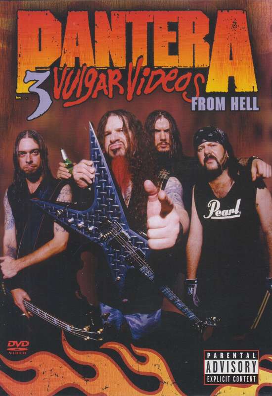 Pantera - 3 Vulgar Videos From Hell (2 Disc DVD)