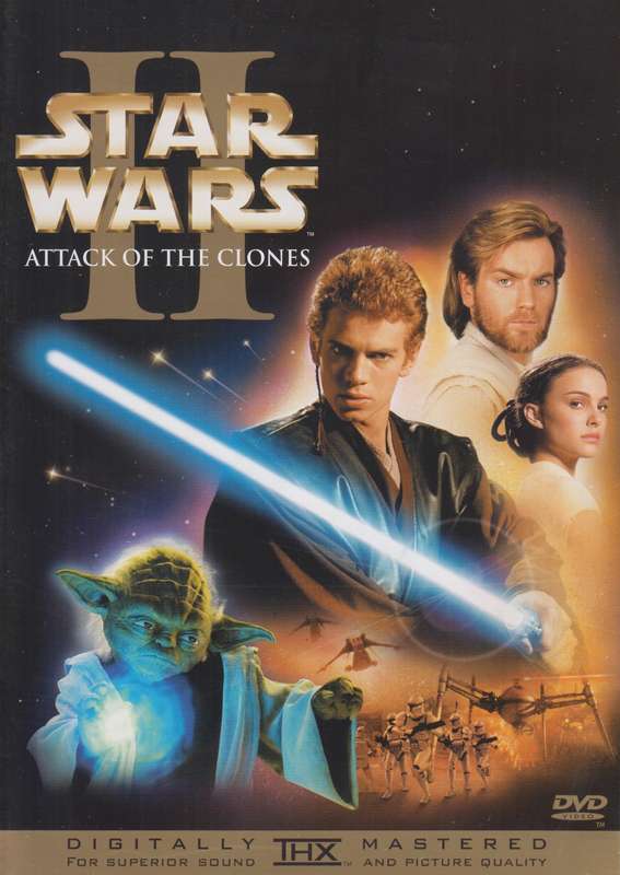 Star Wars 2 - Attack Of The Clones (2 Disc DVD)