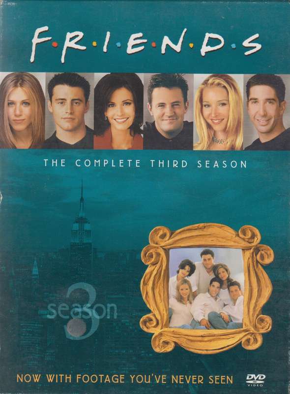 Friends - Season 3 (DVD Box Set) [Box a bit worn on the corners]