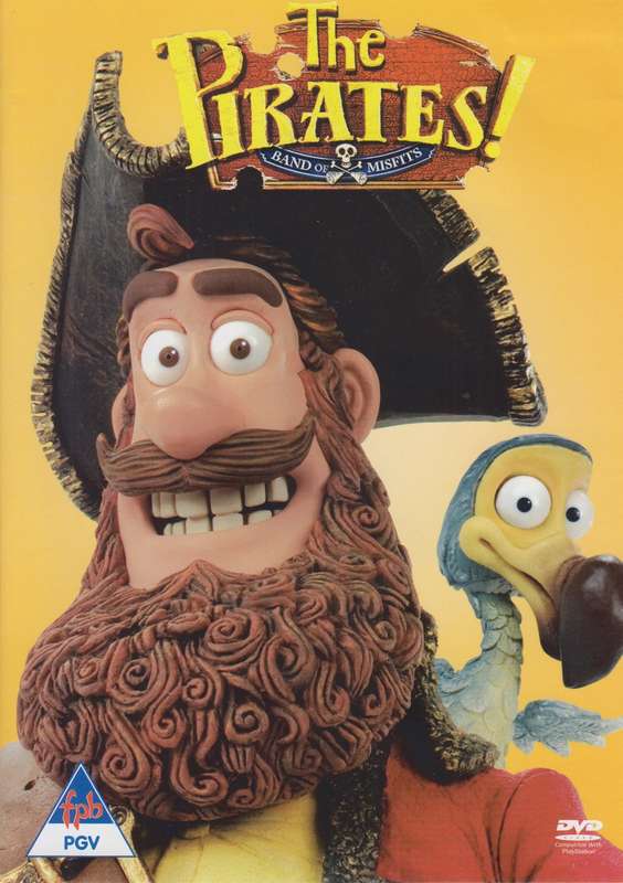 The Pirates! Band of Misfits (DVD)