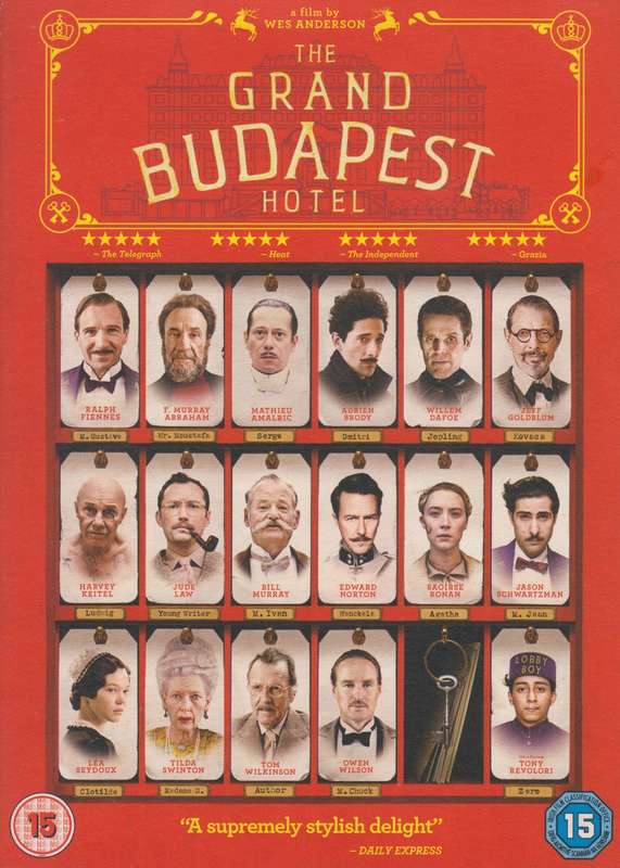 The Grand Budapest Hotel (DVD)