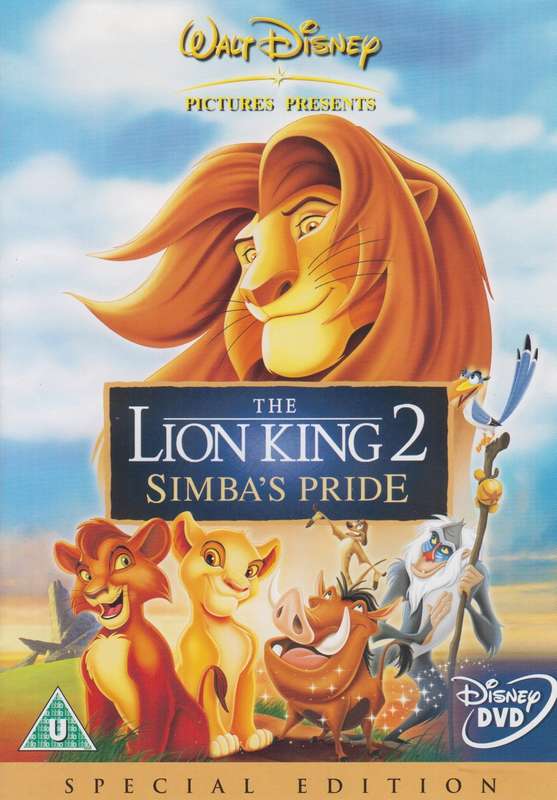 The Lion King 2 - Simba`s Pride (DVD)