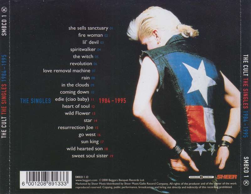 Pure Cult : The Singles 1984-1995 (CD)