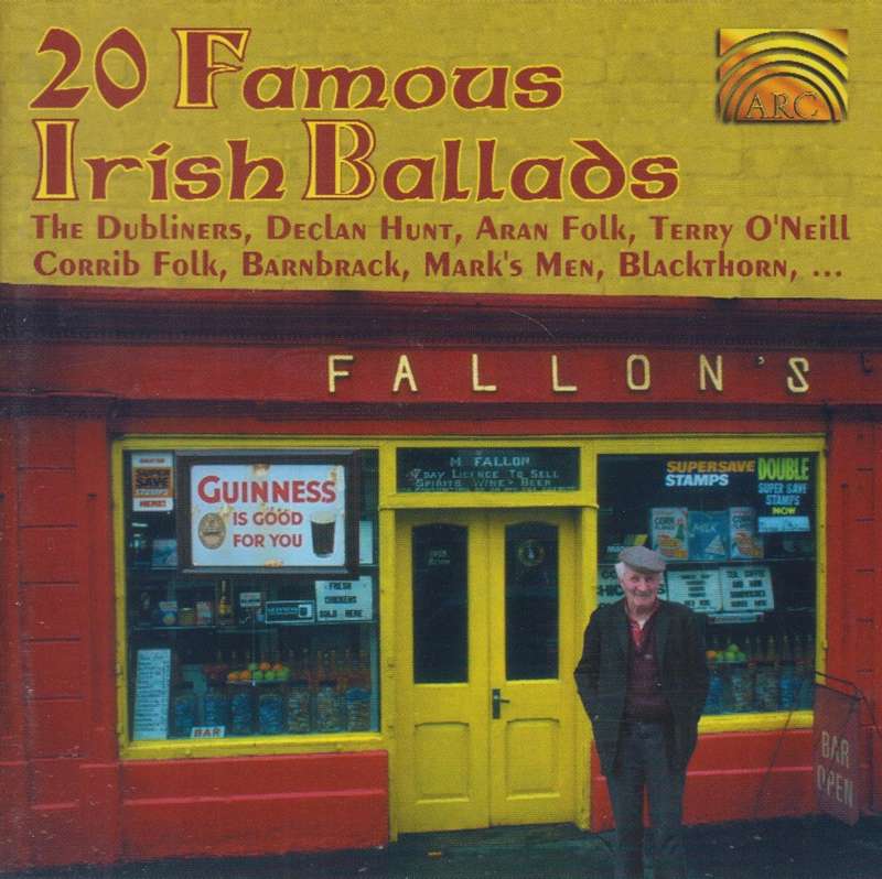 20 Famous Irish Ballads - Various (CD)