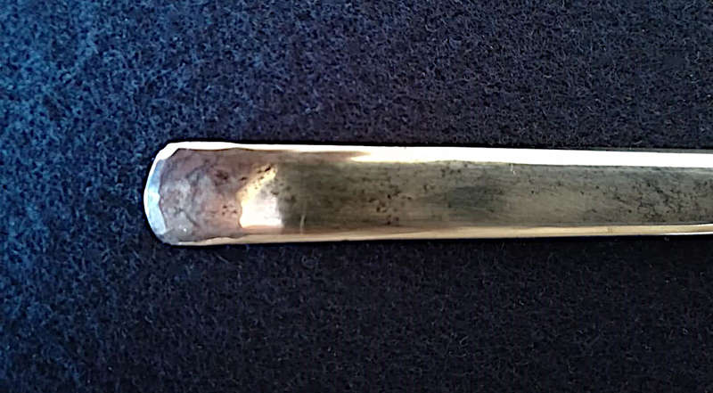 Antique S J Addis 3/8" Cut Straight Hand Carving Gouge, #3 Sweep, Length 9.25" For The Professional