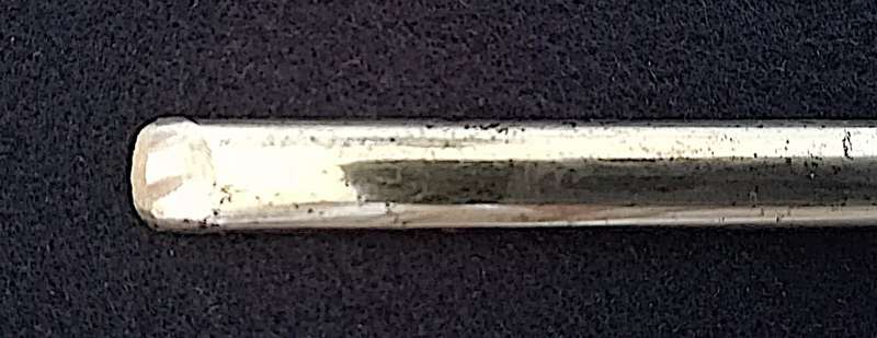 Antique S J Addis 1/4" Cut Straight Hand Carving Gouge, #5 Sweep, Length 8.5" For The Professional