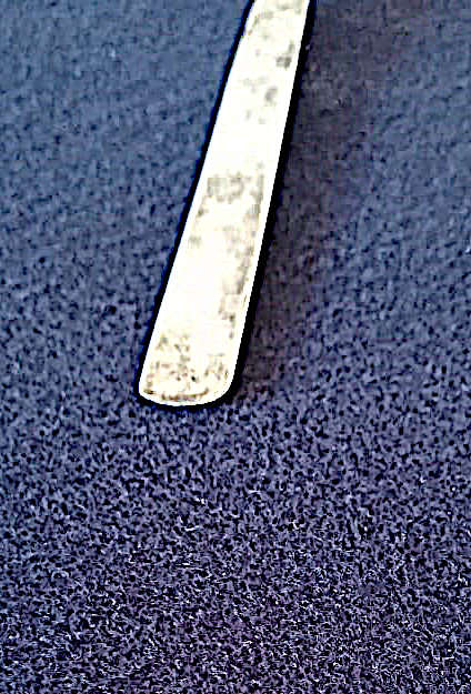 Antique S J Addis 3/8" Cut Straight Hand Carving Gouge, #3 Sweep, Length 9.25" For The Professional