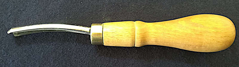 Two Antique Carving Chisels - Gouges 5/8" and 3/4" c1860 William Marples & Sons England