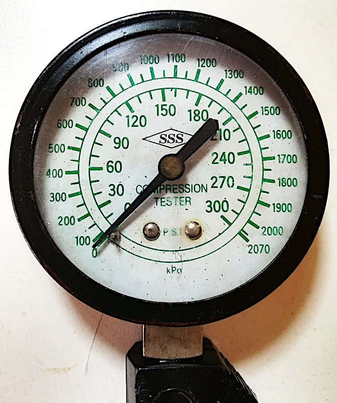 Vintage Automotive Compression Tester