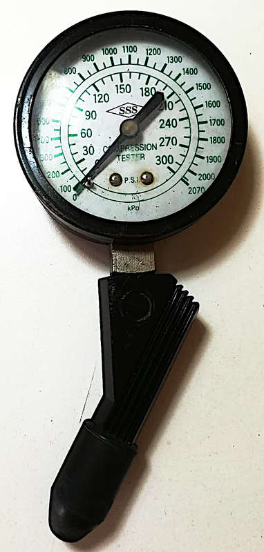 Vintage Automotive Compression Tester