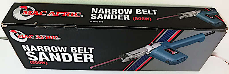 Sander - Narrow Belt Sander - Mac Afric  500W
