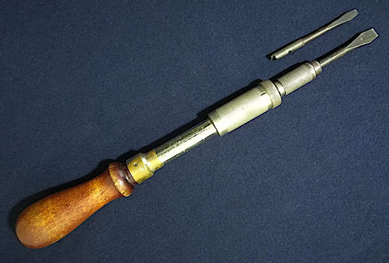 Vintage Millers Falls Extendable Spiral Ratchet Screwdriver