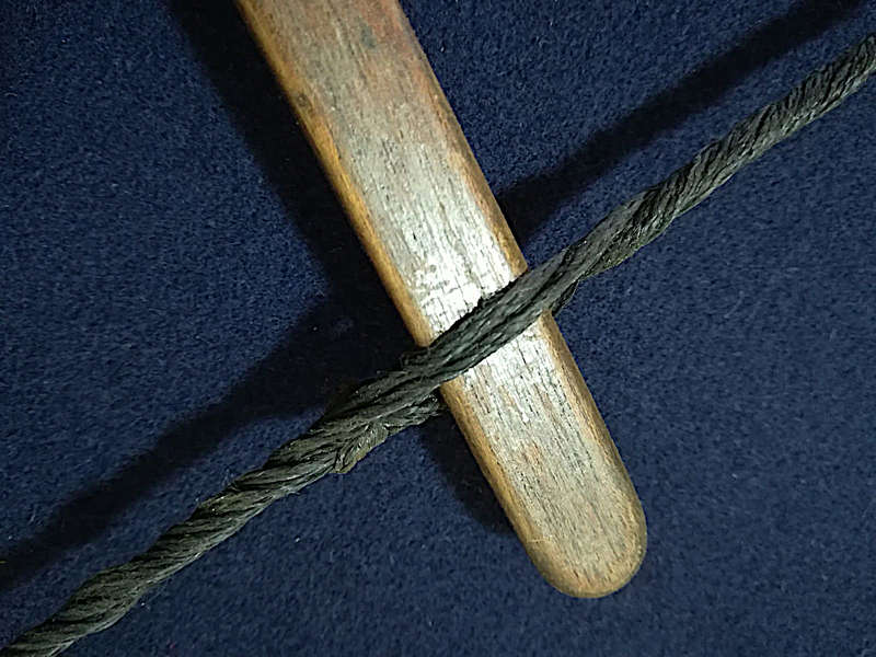 Antique Beechwood Bow Saw