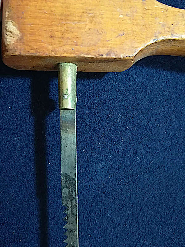 Antique Beechwood Bow Saw