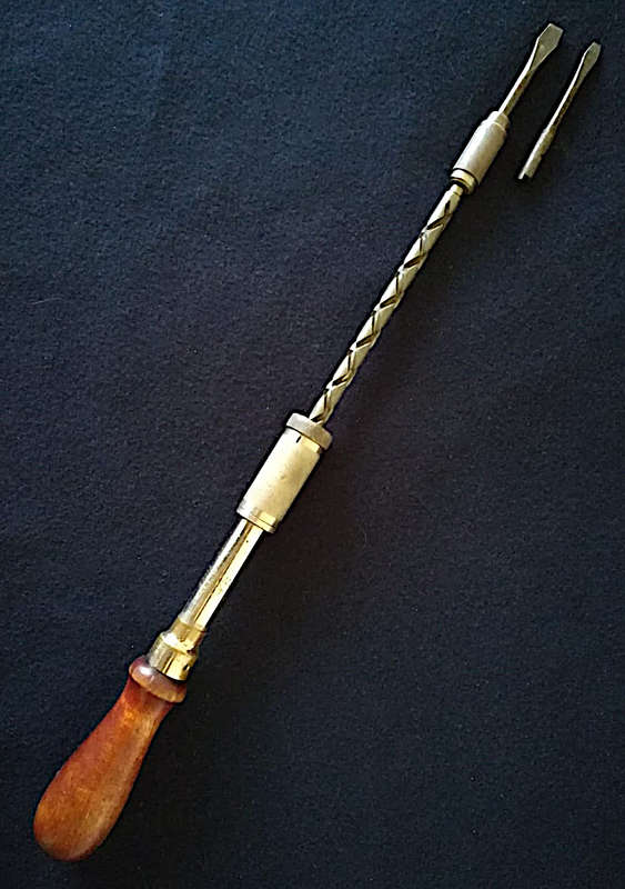 Vintage Millers Falls Extendable Spiral Ratchet Screwdriver
