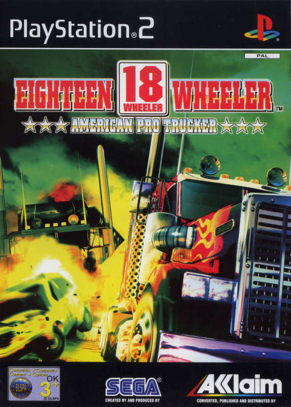 PS2 18 Wheeler American Pro Trucker