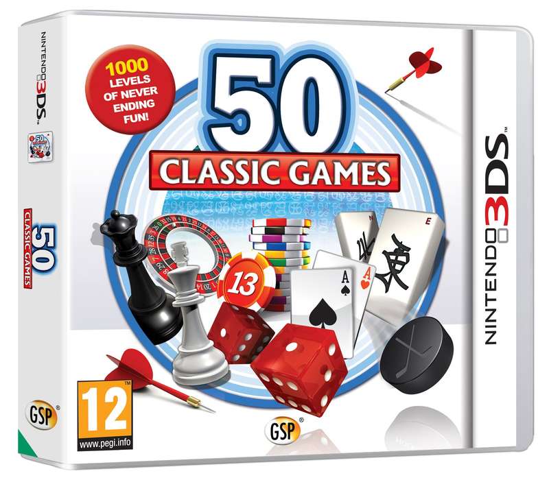 Nintendo 3DS 50 Classic Games
