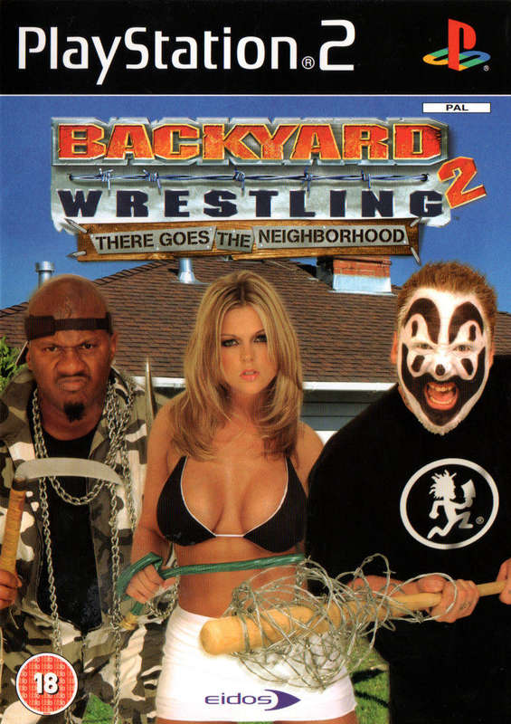 PS2 Backyard Wrestling 2 There Goes The Neighborhood