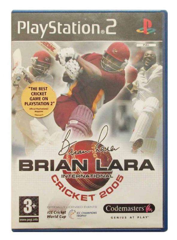 PS2 Brian Lara International Cricket 2005
