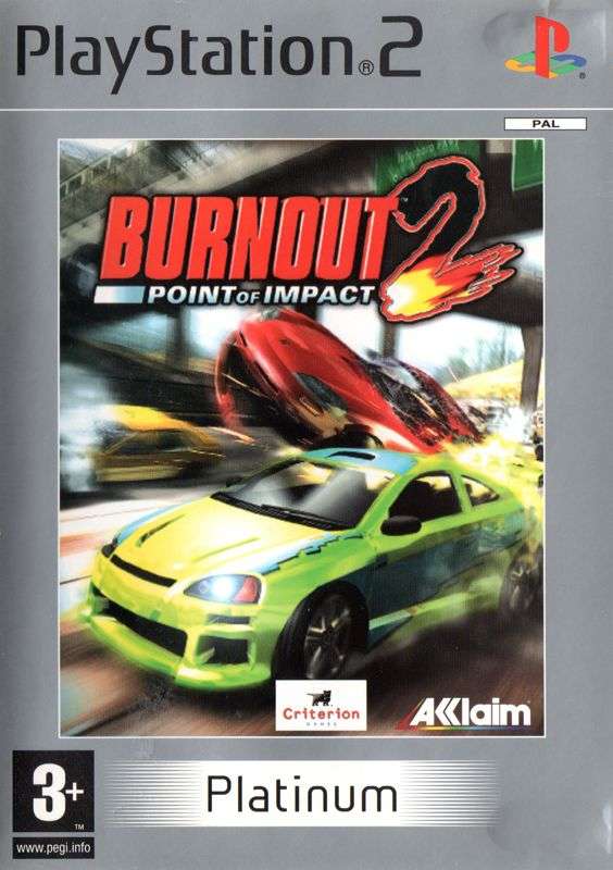 PS2 Burnout 2 Point Of Impact