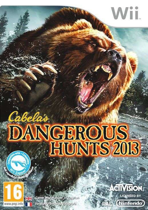 Wii Cabelas Dangerous Hunts 2013 / Brand New (Sealed)